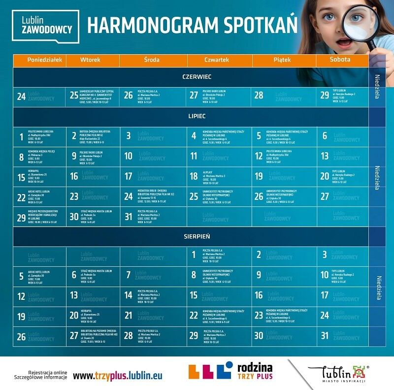 Harmonogram Lublin Zawodowcy