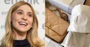 Kasia Tusk rozpływa się nad torebką od męża za 30 TYSIĘCY ZŁOTYCH (FOTO)