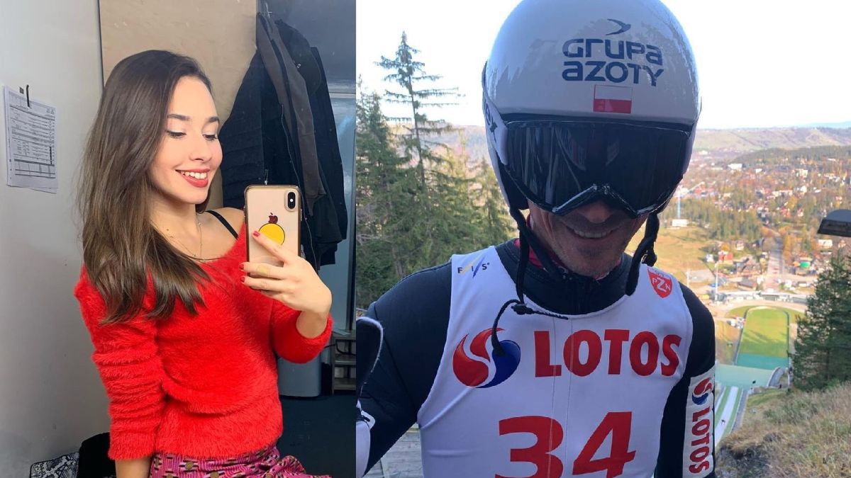 Marcelina Ziętek i Piotr Żyła