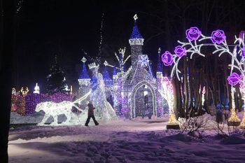 Zakopane: Park Miliona Świateł otwarty - w tym roku w magicznej odsłonie "Królowej Śniegu"