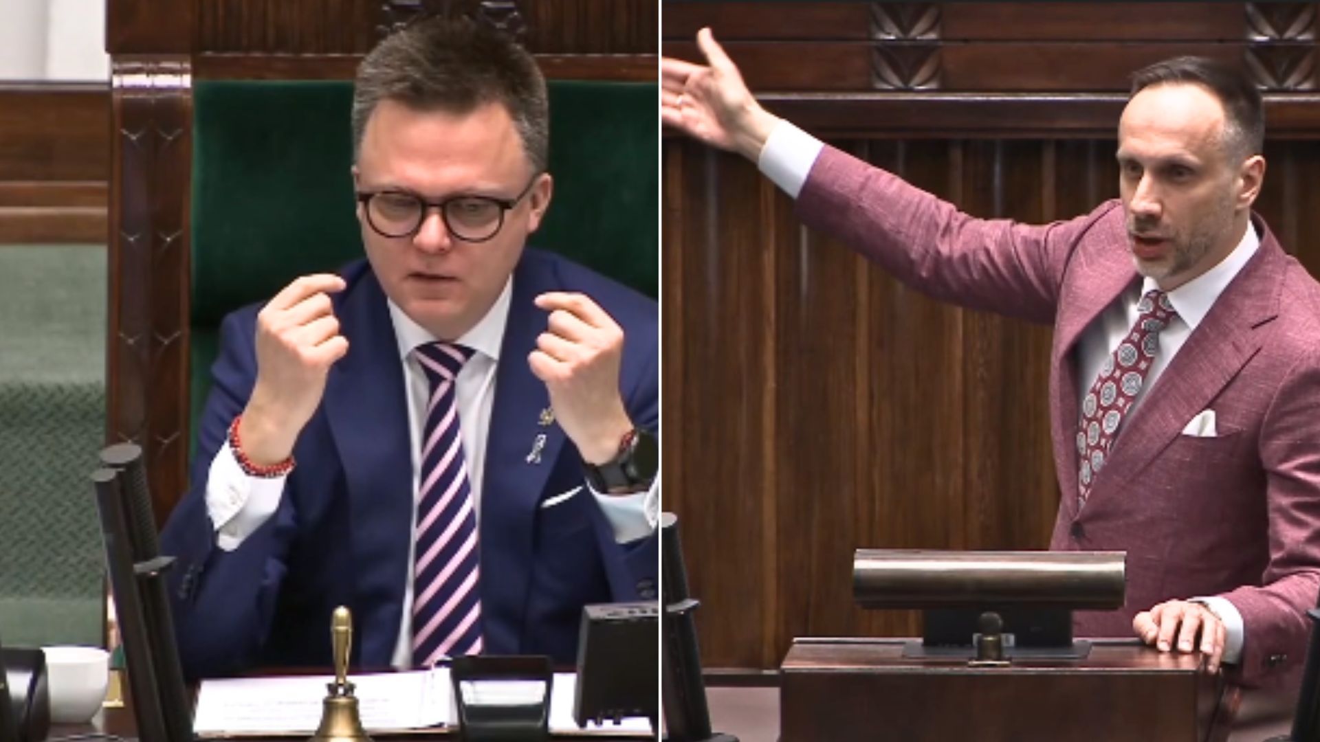 Kowalski kontra Hołownia: burza w Sejmie