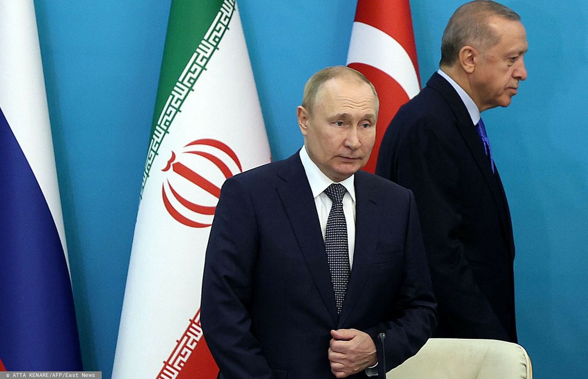 Recep Tayyip Erdogan i Władimir Putin