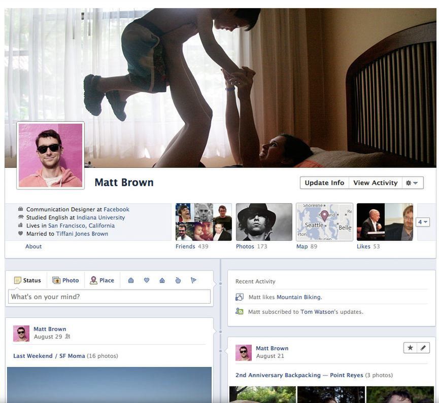 Timeline, czyli rewolucja na Facebooku. Jak zmienić swój profil na nowy? 2