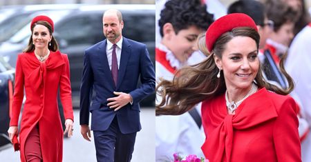 Księżna Kate zachwyciła w czerwonej kreacji na obchodach Dnia Wspólnoty Narodów. Powróciła po rocznej przerwie z powodu choroby