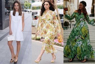 Jakie letnie sukienki oversize wybierają celebrytki?