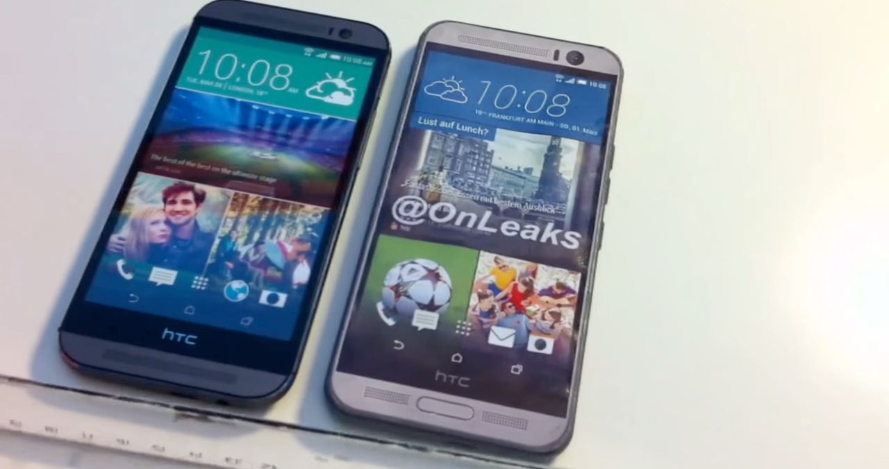 Atrapa HTC One M9+ uwieczniona na wideo u boku mniejszego brata