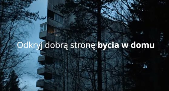 "Odkryj dobrą stronę bycia w domu" hasłem kampanii IKEA