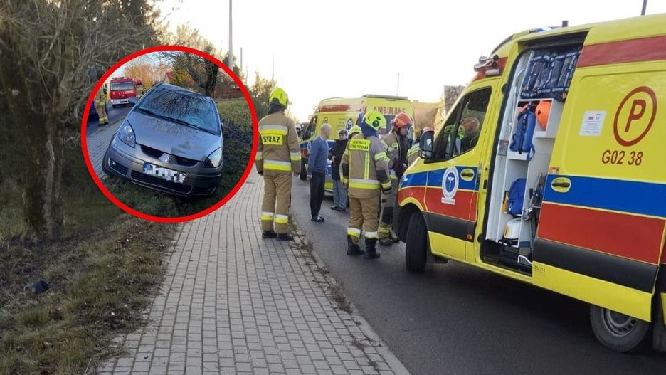 Wypadek w Myśligoszczy