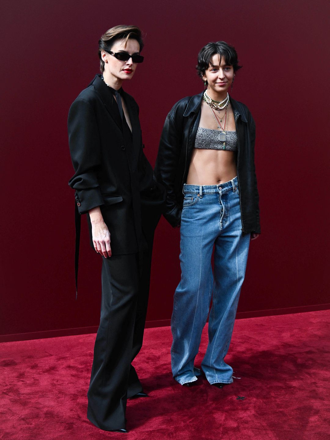 MFW - Gucci Photocall
Kasia Smutniak and daughter Sophie Taricone attending Gucci photocall during the Milan Womenswear Spring/Summer 2025 on September 20, 2024 in Milan, Italy.,Image: 910310261, License: Rights-managed, Restrictions: , Model Release: no, Credit line: Mangiarotti Manuele/IPA/ABACA / Abaca Press / Forum
Mangiarotti Manuele/IPA/ABACA / Abaca Press / Forum
Catwalk, Fashion Show, Parade, Runway