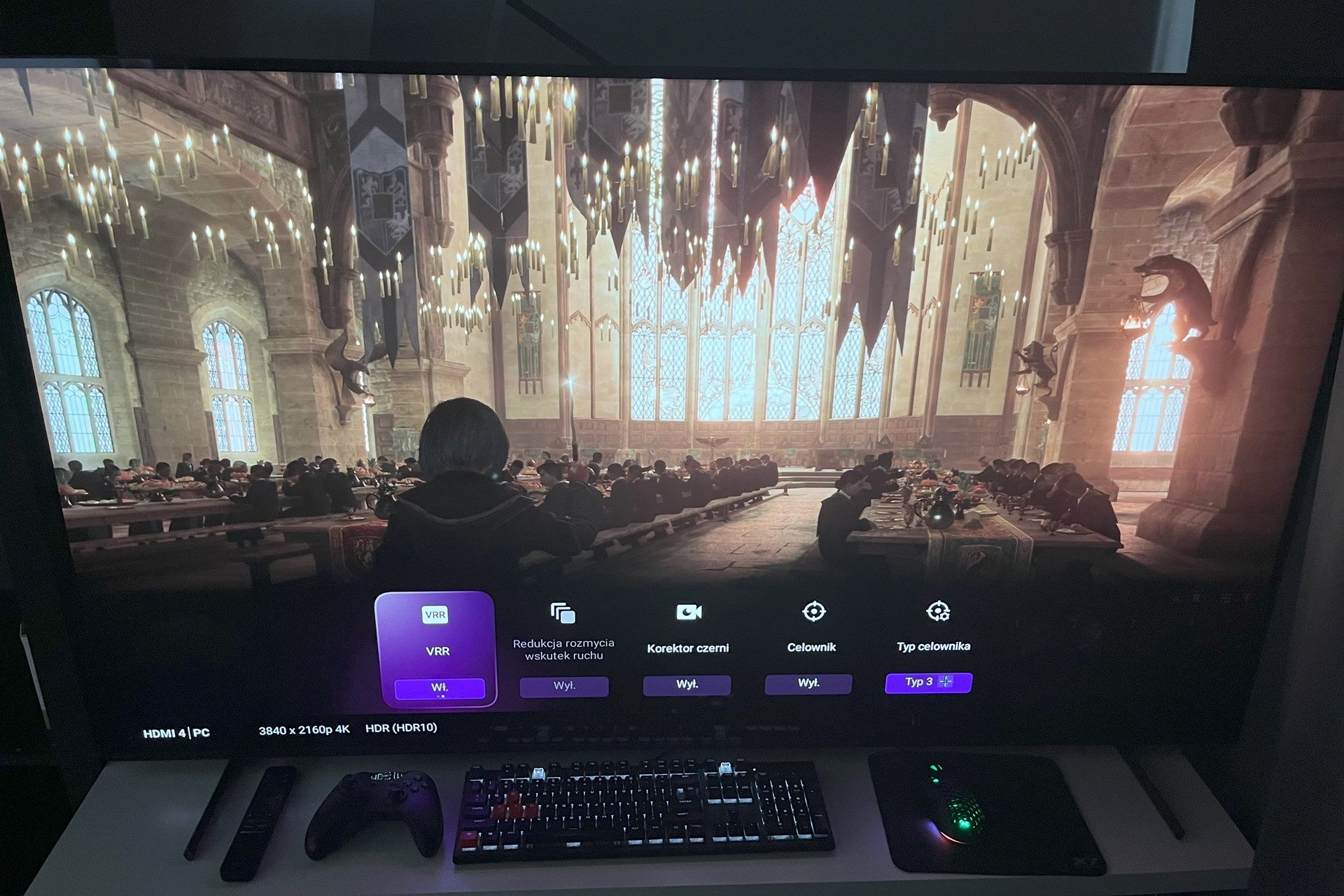 Sony BRAVIA XR-65A80L - panel gracza