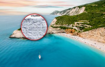 Karteczka w butelce. Niezwykłe odkrycie na plaży