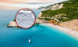 Karteczka w butelce. Niezwykłe odkrycie na plaży