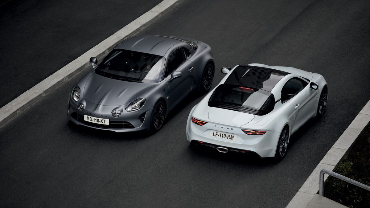 Alpine A110S wygląda dobrze także w zachowawczych barwach.