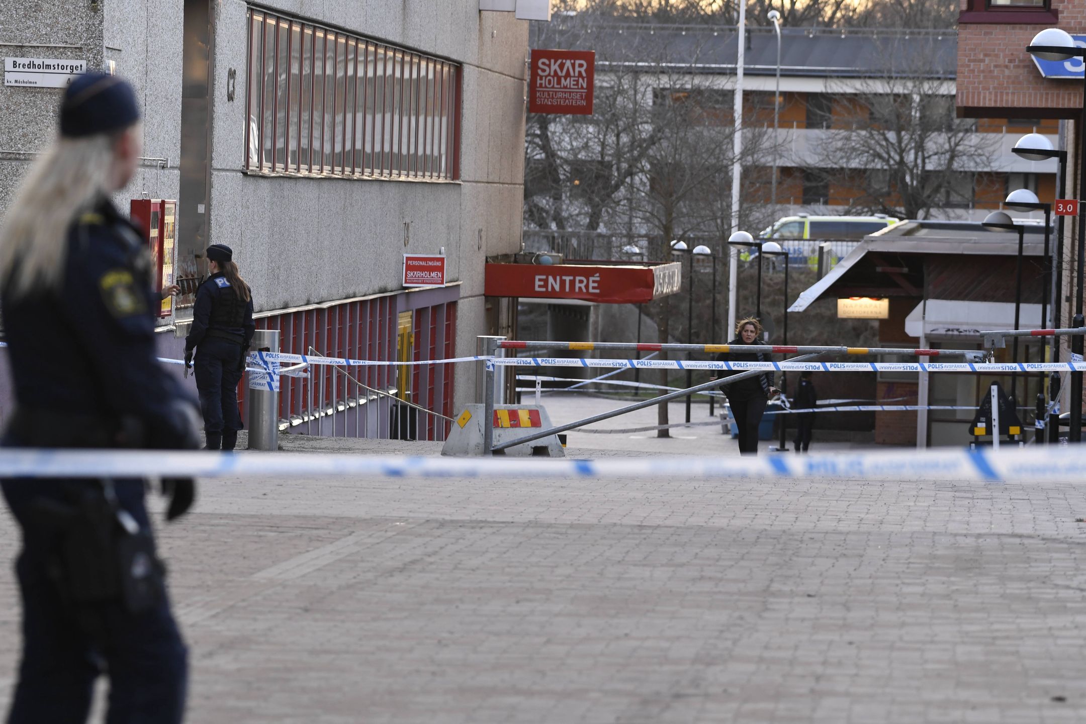 Dzielnica Skarholmen w Sztokholmie 