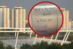 "Zabiję dziecko w tym bloku". Zostawił to w windzie