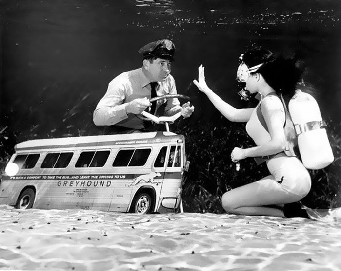 Te podwodne zdjęcia pin-upowych dziewczyn powstały w 1938 roku