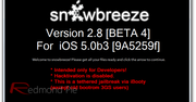 Sn0wbreeze 2.8 beta 4 ze wsparciem dla iOS 5 beta 3