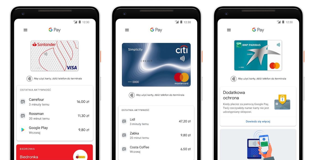 Aplikacja Google Pay