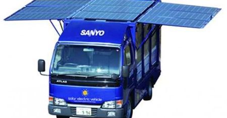Elektryczna ciężarówka od Sanyo
