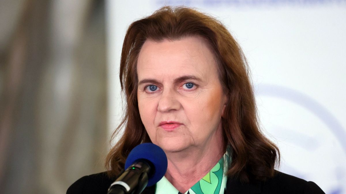 Gala Lodo?amacze 2022Fot. Wojciech Olkusnik/East News, Warszawa, 06.10.2022. Gala Finalowa Konkursu Lodolamacze 2022 na Zamku Krolewskim.N/z: prezes ZUS Gertruda UscinskaWojciech Olkusnik