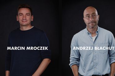Marcin Mroczek i Andrzej Błachut w Molecular BBDO
