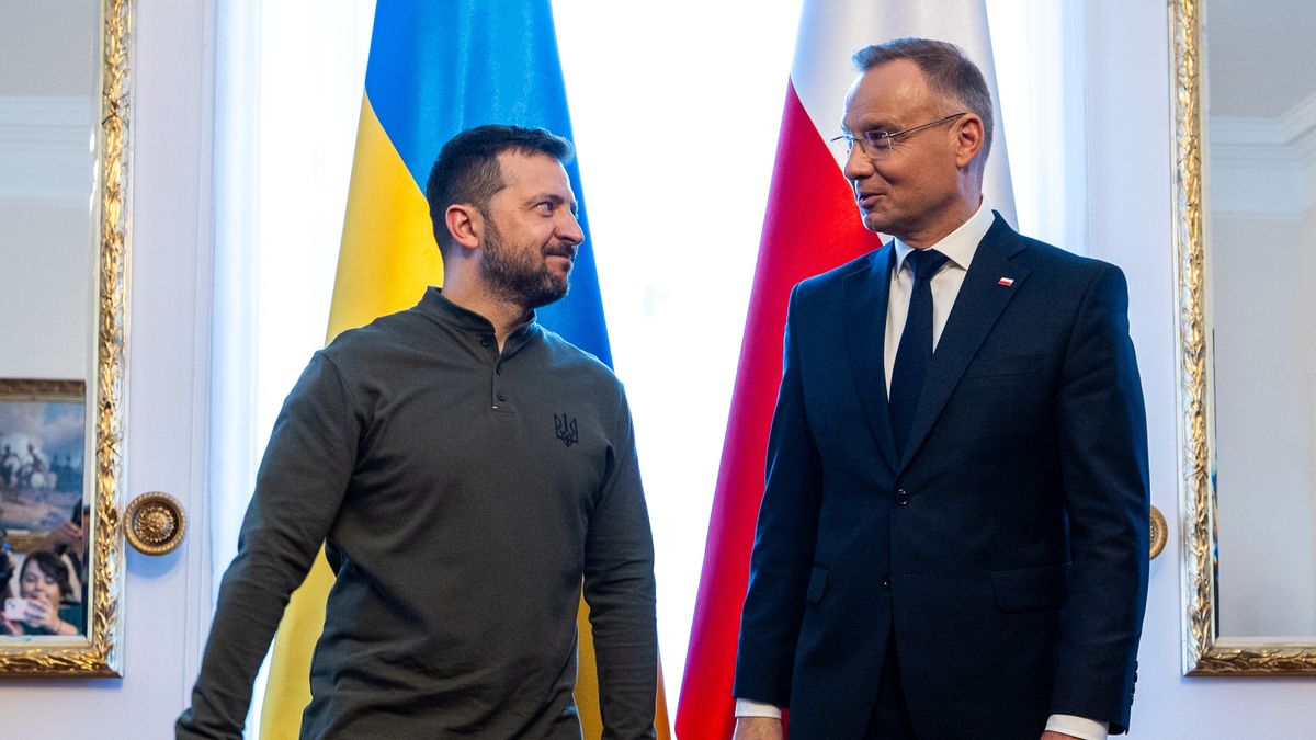Wołodymyr Zełenski oraz Andrzej Duda przed lipcowym szczytem NATO w Waszyngtonie