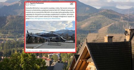 Sceny koło Zakopanego. Jedna gwiazdka wywołała ekscytację