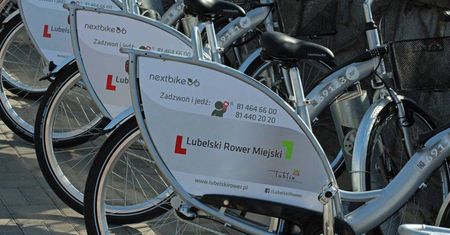 Rekordowy miesiąc miejskich rowerów w Lublinie