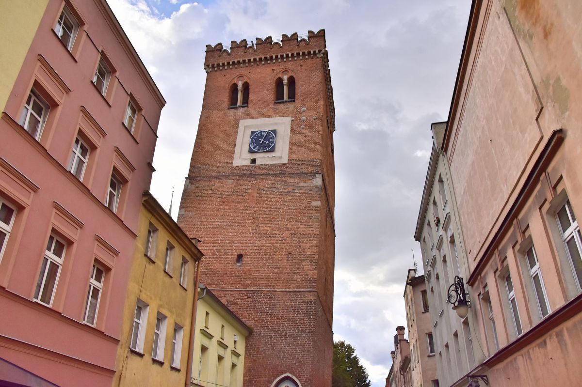 Krzywa Wieża w Ząbkowicach Śląskich.