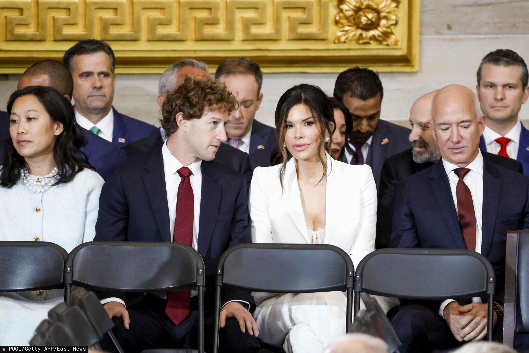 Lauren Sanchez na zaprzysiężęniu Donalda Trumpa na prezydenta