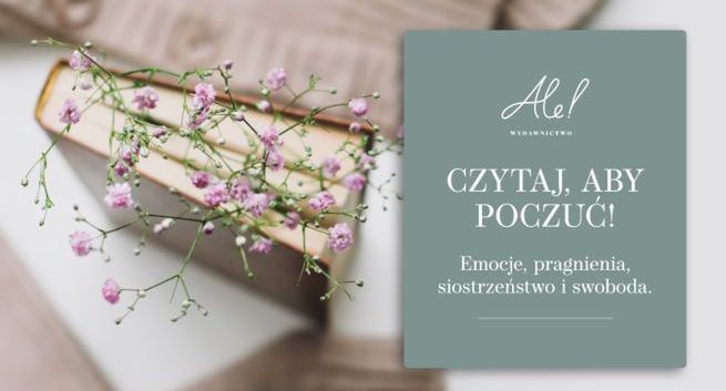 Agora założyła Wydawnictwo Ale! z literaturą obyczajową