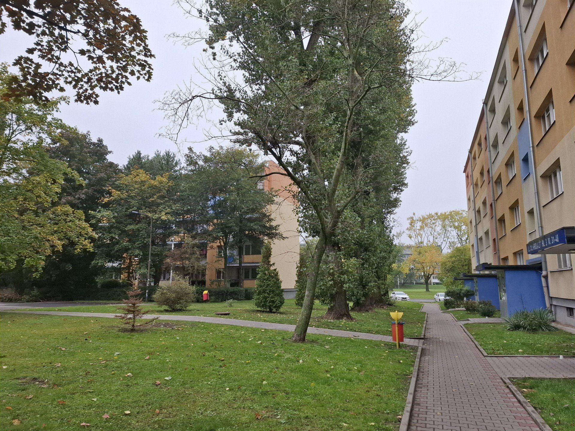 Pierwszy blok na Retkini
