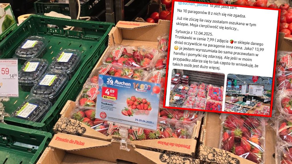 Oburzenie klientki Auchan. Sieć odpowiada