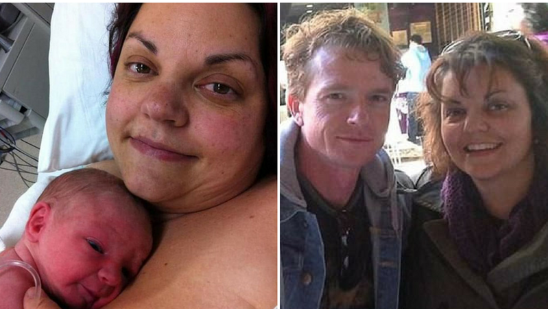 Dowiedziała się o ciąży w dniu, w którym urodziła synka