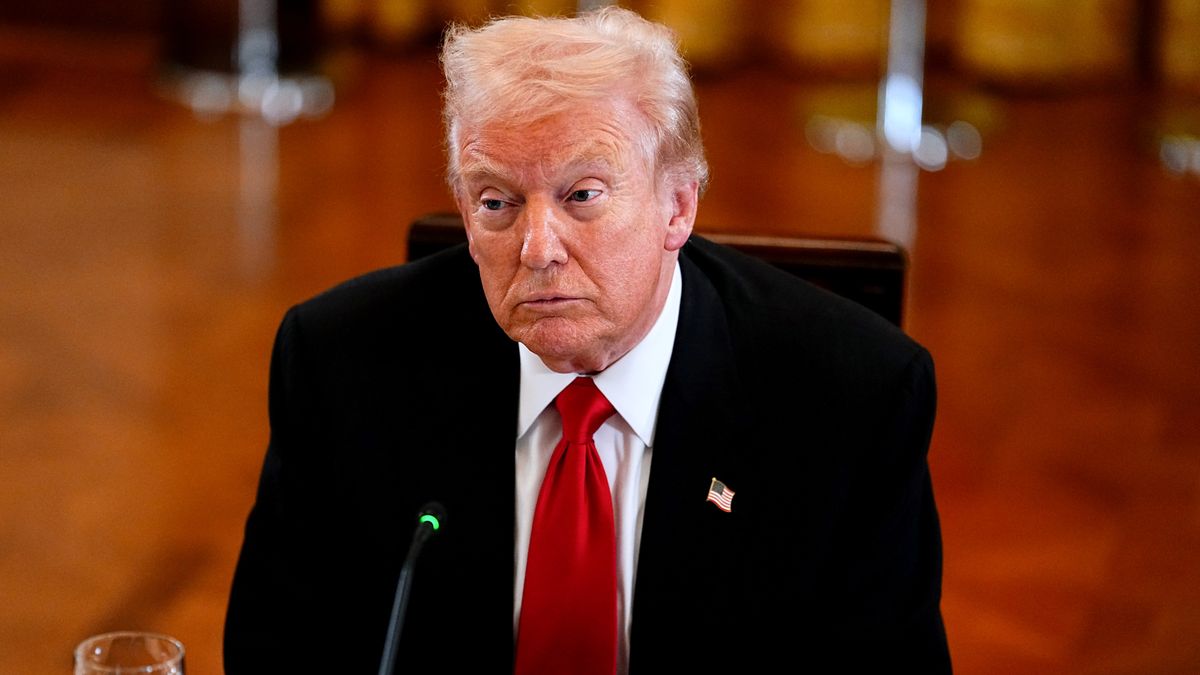 US President Donald Trump during a dinner in the East Room of the White House in Washington, DC, US, on Thursday, Nov. 6, 2025. Trump is hosting a summit with five central Asian countries as the US steps up competition for influence in the vast energy- and mineral-rich region where China and Russia have long held sway. Photographer: Aaron Schwartz/Bloomberg via Getty Images