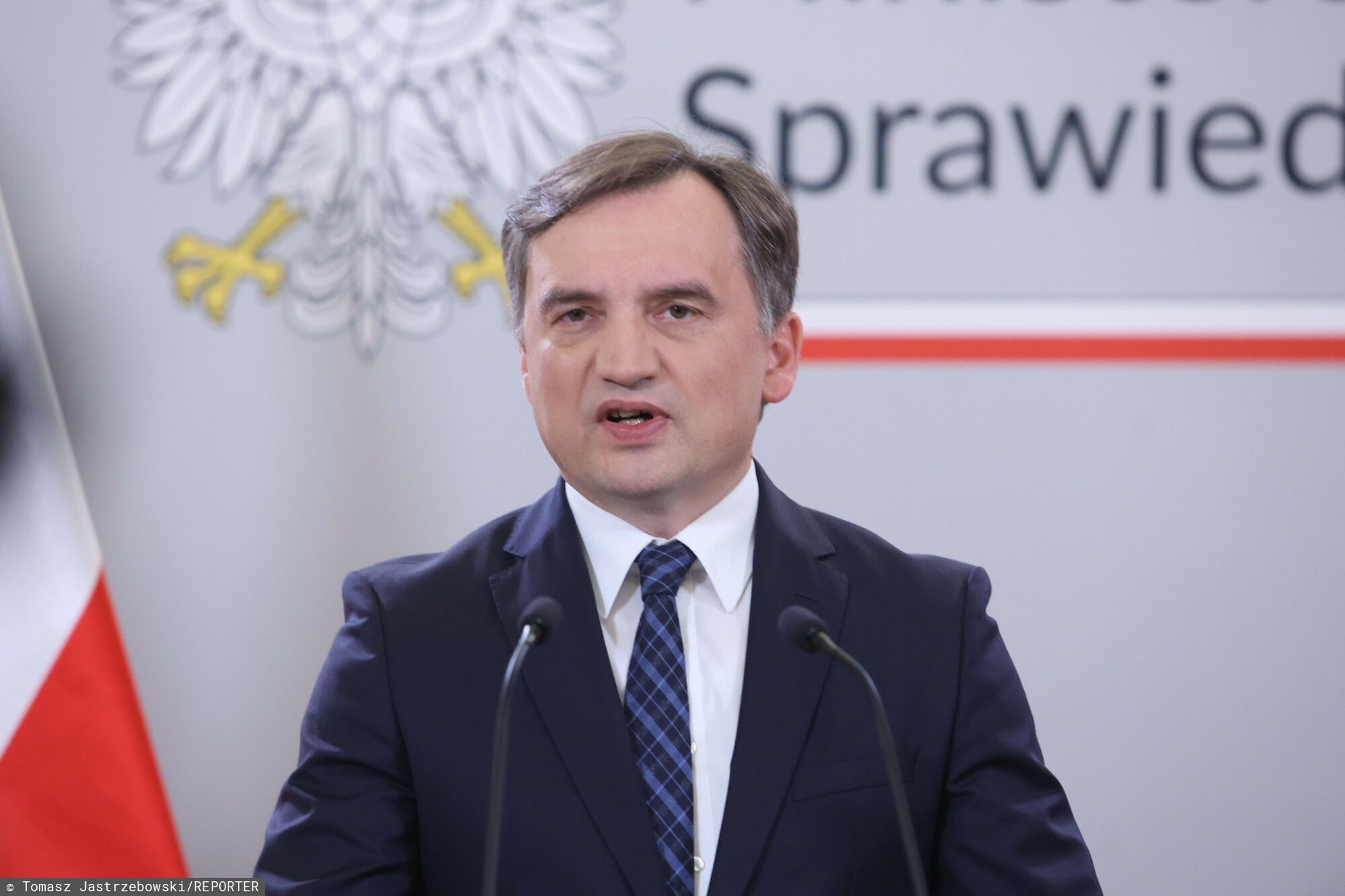 Konferencja Zbigniewa Ziobry
09.06.2023 Warszawa Konferencja prasowa Zbigniewa Ziobry, Fot. Tomasz Jastrzebowski/REPORTER
n/z: Zbigniew Ziobro
Tomasz Jastrzebowski/REPORTER