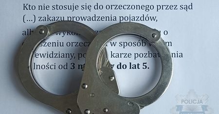 Wpadł podczas rutynowej kontroli. Alkohol to nie wszystko