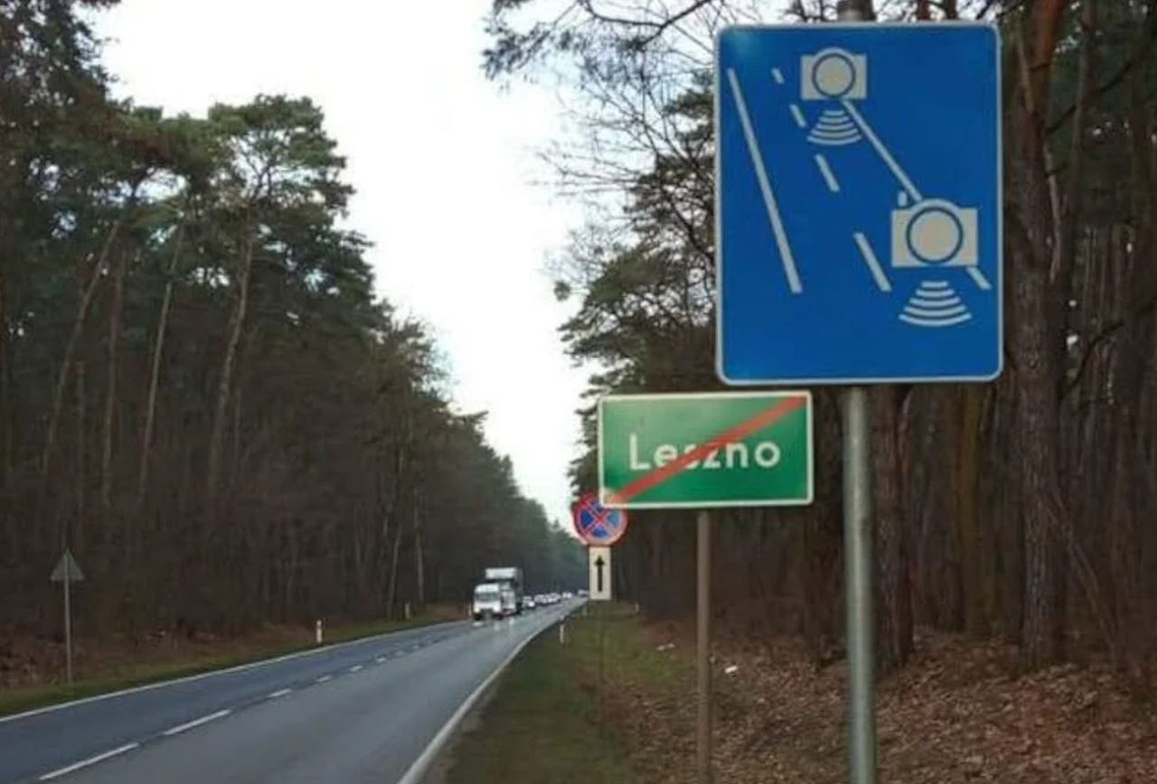 Odcinkowy pomiar prędkości w Kampinosie. Średnio 16 mandatów dziennie