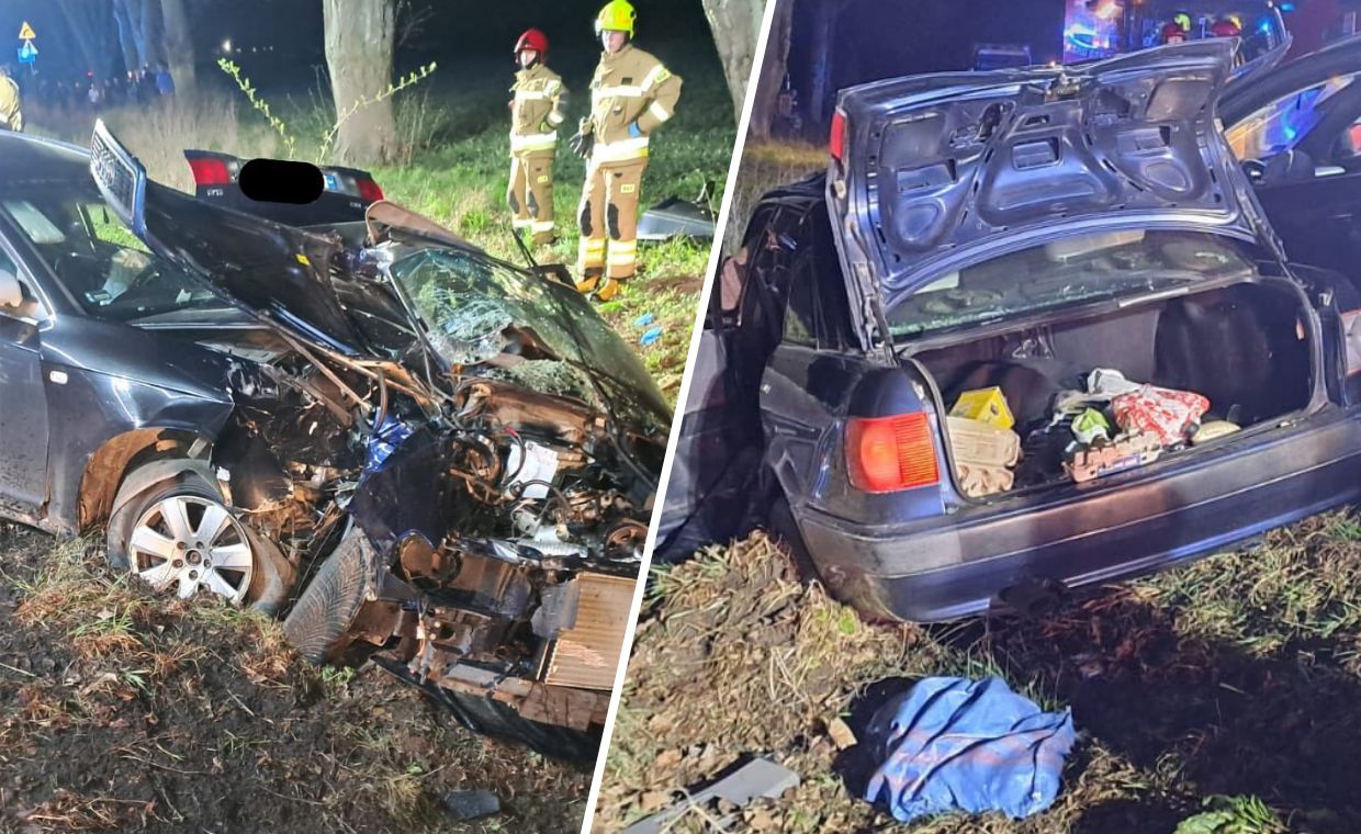 Wypadek na drodze krajowej nr 63