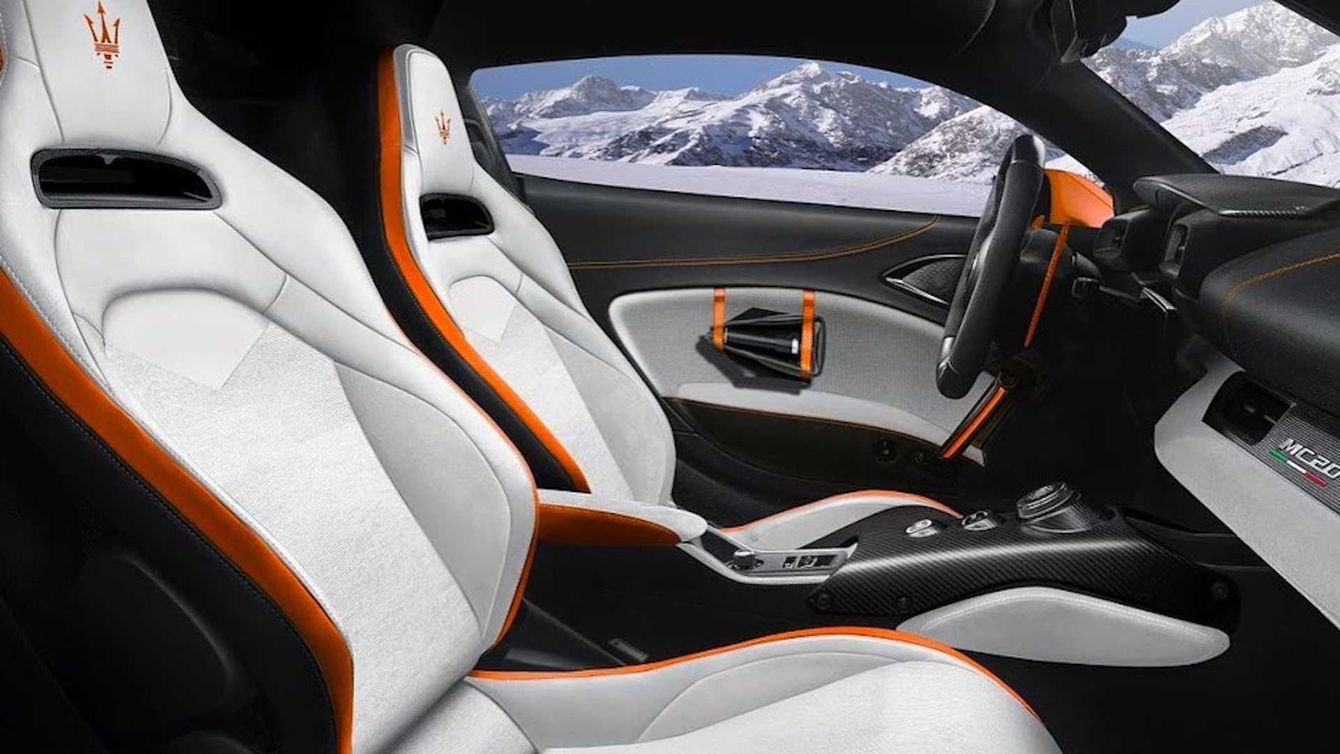 Maserati MC20 "Gatto delle nevi" (2020) (fot. Maserati)