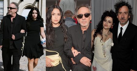 18-letnia CÓRKA Tima Burtona i Heleny Bonham Carter bryluje na Fashion Weeku u boku ojca. Wykapana mama? (ZDJĘCIA)