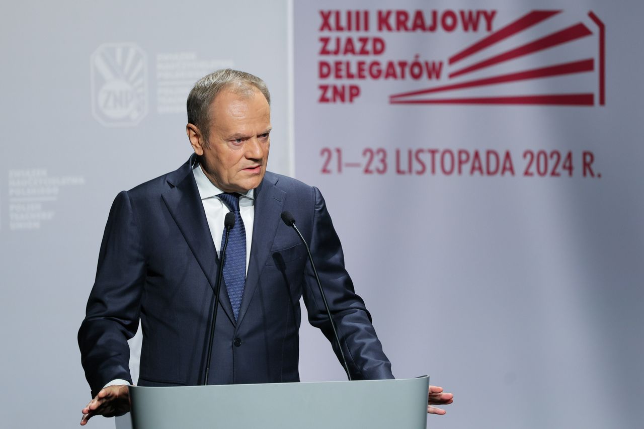 Tusk do nauczycieli: muszę zacząć od słowa "przepraszam"