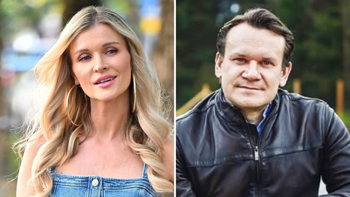 Joanna Krupa na spotkaniu z Dominikiem Tarczyńskim 