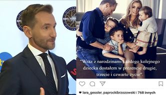 Kraśko o "ciąży" żony: "Przez moment też zrozumiałem, że rodzina się powiększy. Bardzo się ucieszyłem"