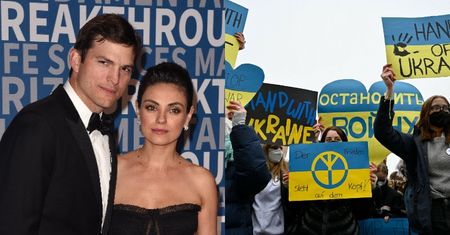 Mila Kunis i Ashton Kutcher przekażą TRZY MILIONY DOLARÓW na pomoc Ukrainie. "Nigdy nie czułam większej dumy z bycia Ukrainką"