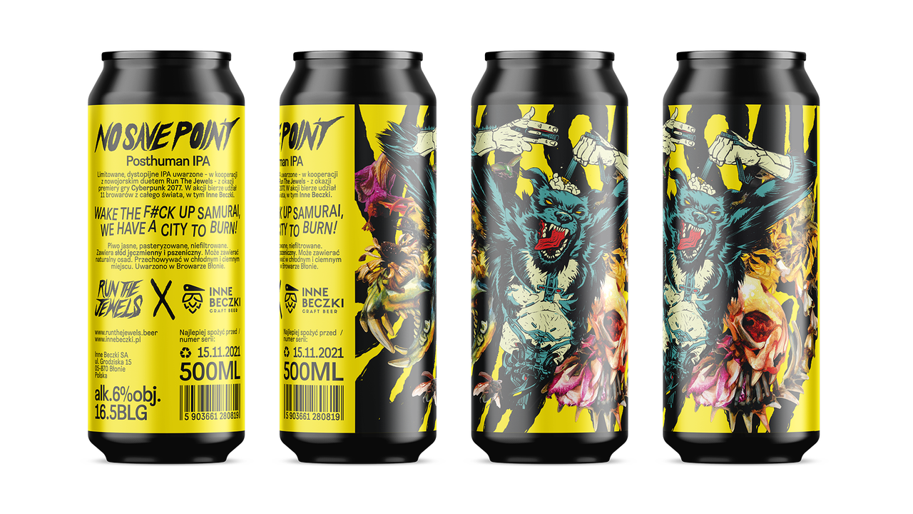 Piwo Cyberpunk 2077 No Save Point IPA