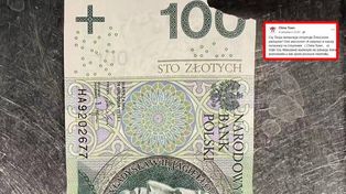 Ponad dwa tysiące komentarzy. Podarty banknot w Warszawie. Burza w sieci