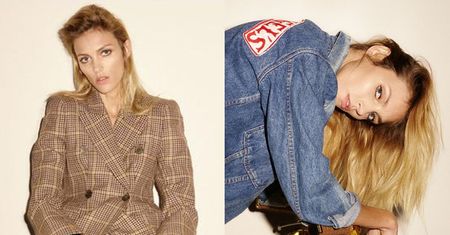 Anja Rubik pokazuje sutki w nowej sesji