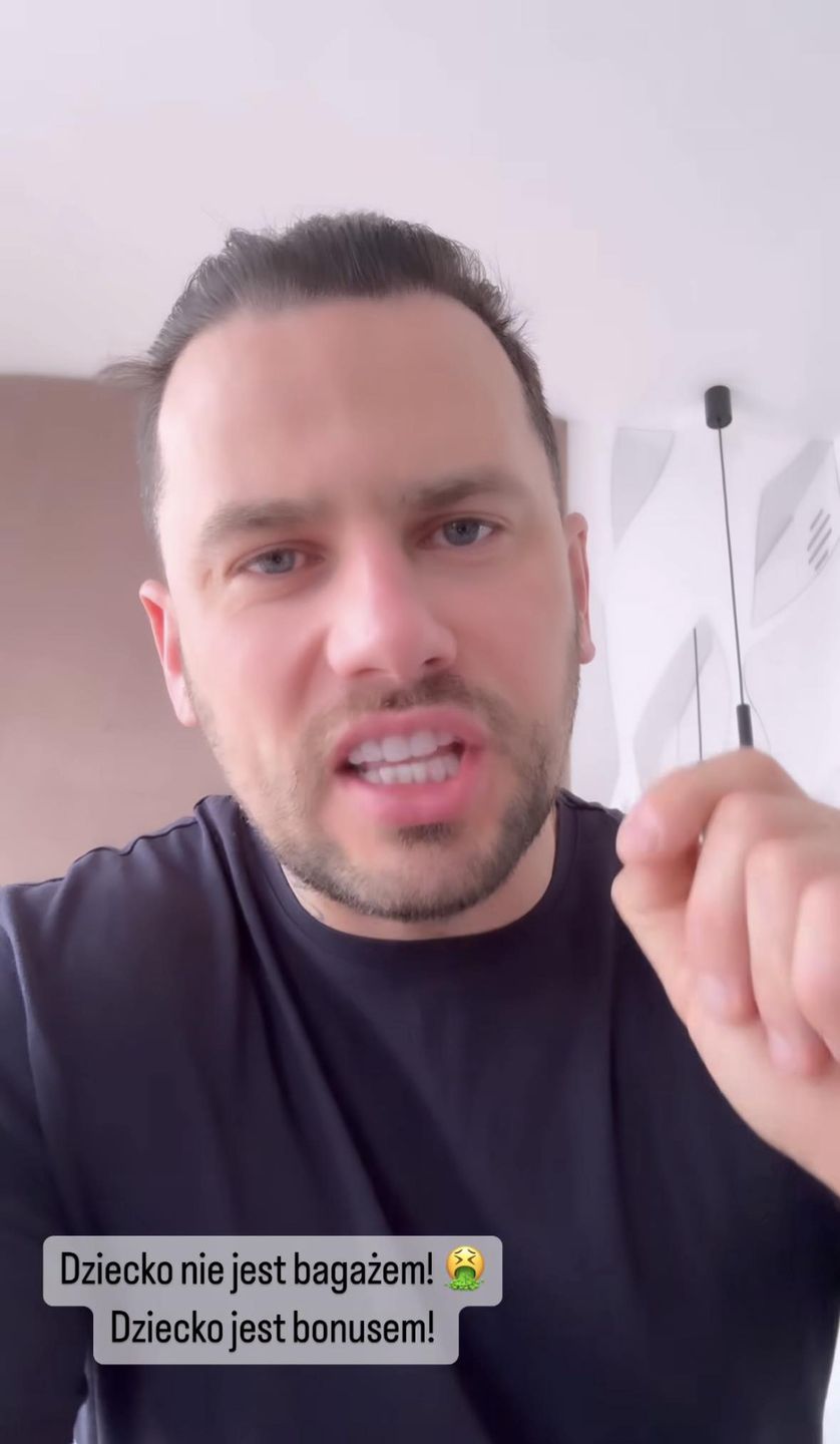 Grzegorz Collins pomstuje na hejterkę, która nazwała córkę Sylwii Bomby "bagażem"