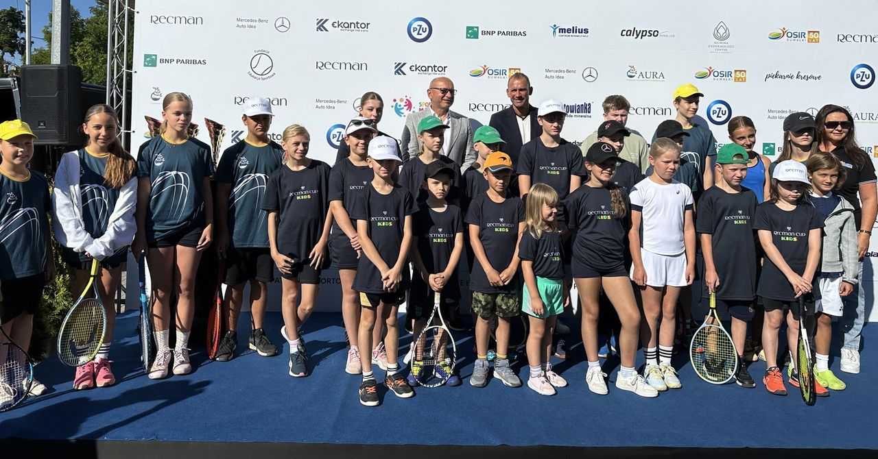Suwałki: Rozpoczęło się tenisowe święto. Po raz pierwszy na Recman Cup grają dzieci